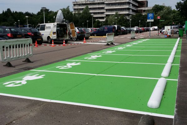 Bedrijfs- en buitenterreinen markeringen