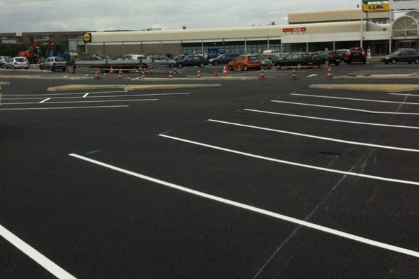 Bedrijfs- en buitenterreinen markeringen