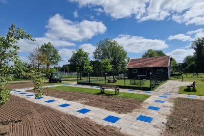 Zorgboerderij in Enschede looppad