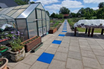 Looppad zorgboerderij Enschede Geerdink Markeringen B.V.